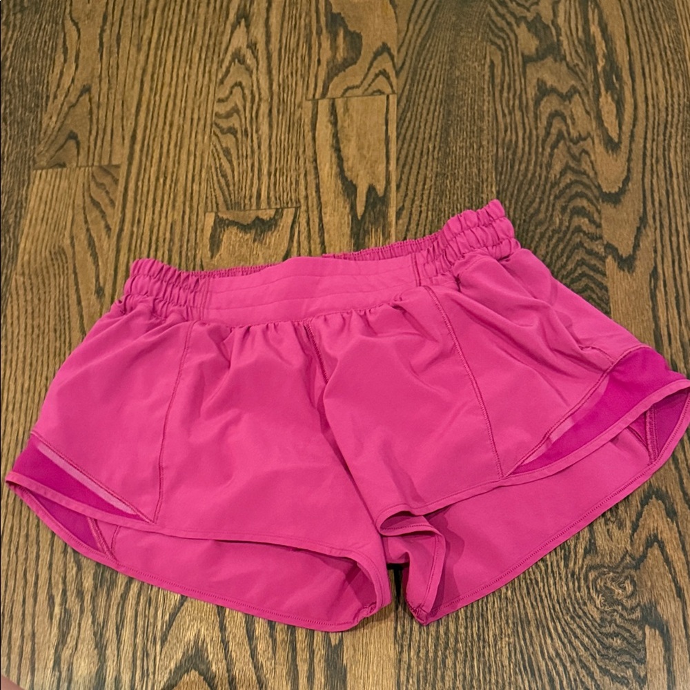 lululemon athletica Hot Pink Athletic Shorts
